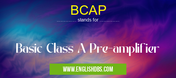 BCAP