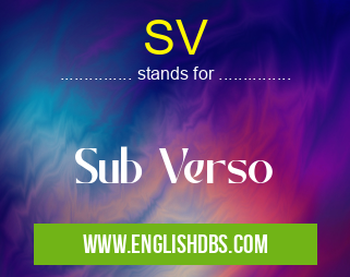 SV