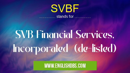 SVBF