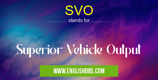 SVO