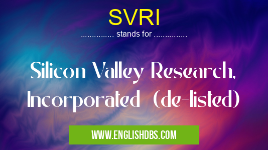 SVRI