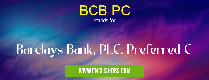 BCB PC