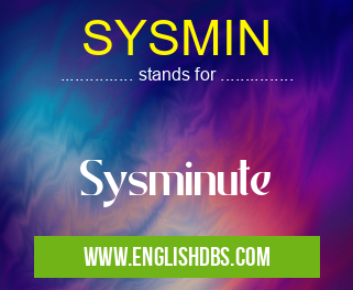 SYSMIN