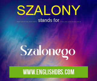 SZALONY