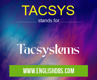 TACSYS