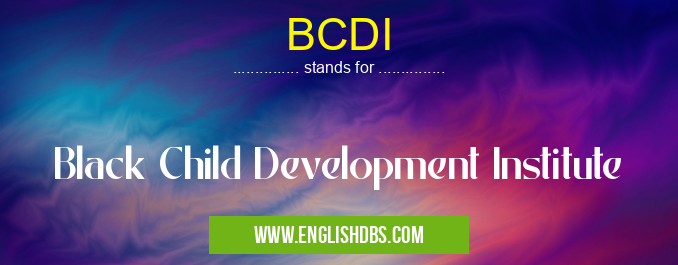 BCDI