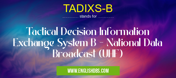 TADIXS-B