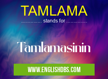 TAMLAMA