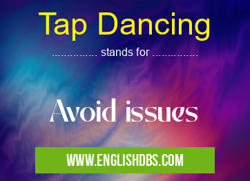 Tap Dancing