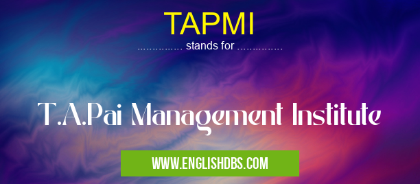 TAPMI