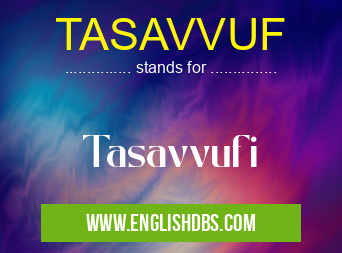 TASAVVUF