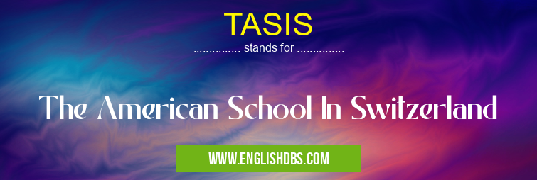 TASIS