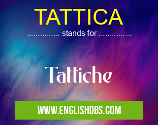 TATTICA