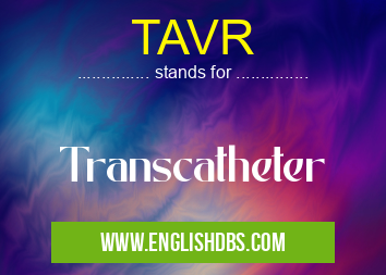 TAVR