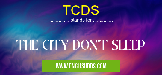 TCDS