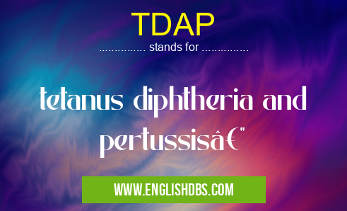 TDAP