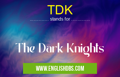 TDK