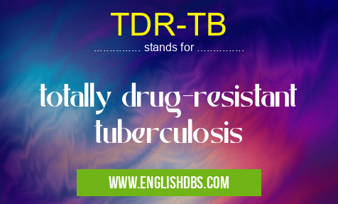 TDR-TB