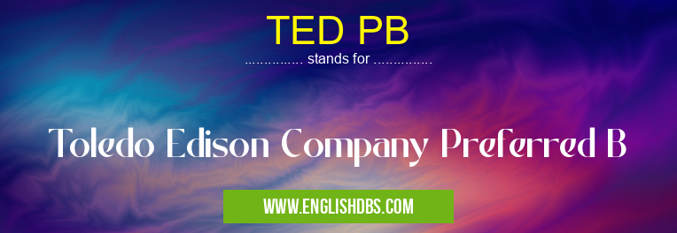 TED PB