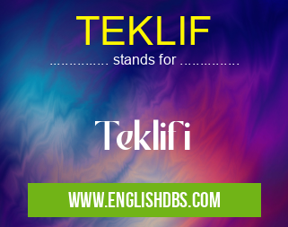 TEKLIF