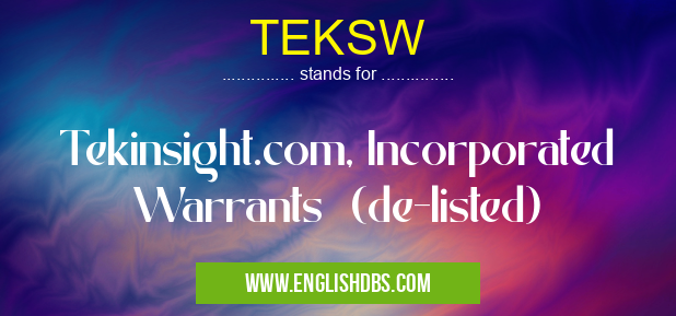 TEKSW