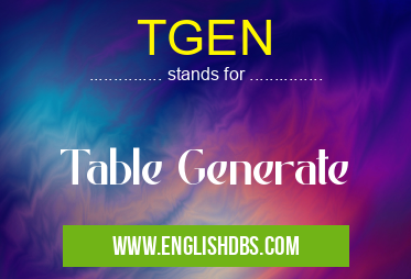 TGEN