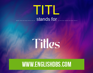 TITL