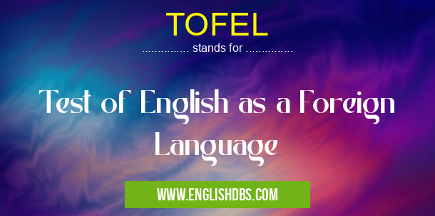 TOFEL