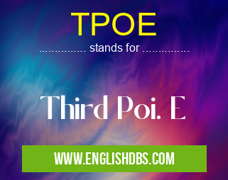 TPOE