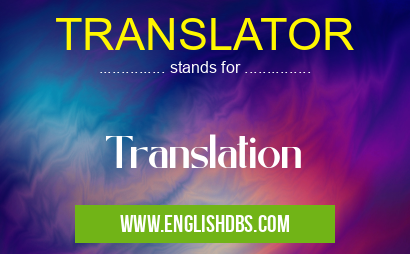 TRANSLATOR