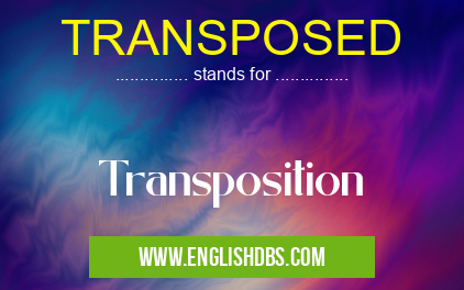 TRANSPOSED