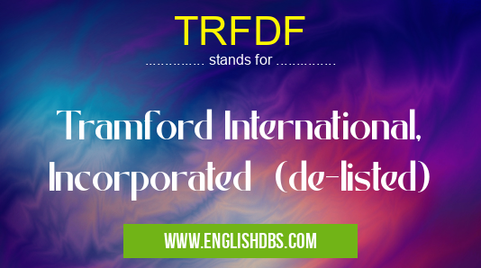 TRFDF