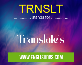 TRNSLT