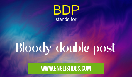 BDP