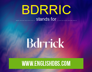 BDRRIC