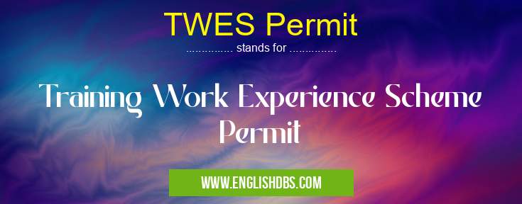 TWES Permit