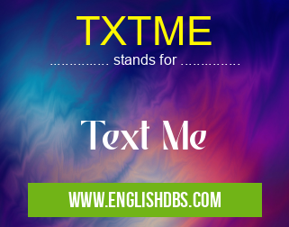 TXTME