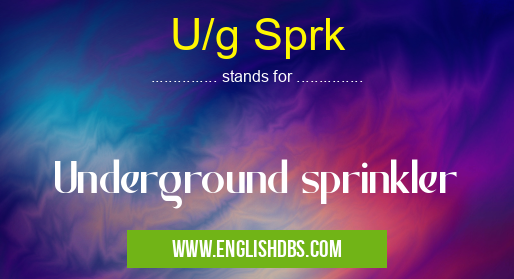 U/g Sprk