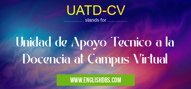 UATD-CV