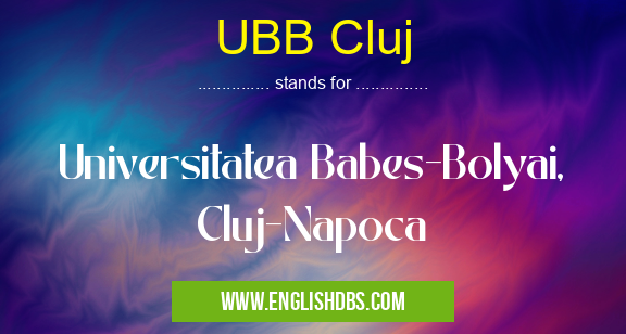 UBB Cluj