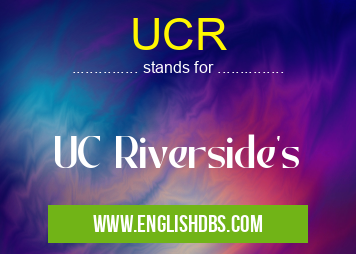 UCR