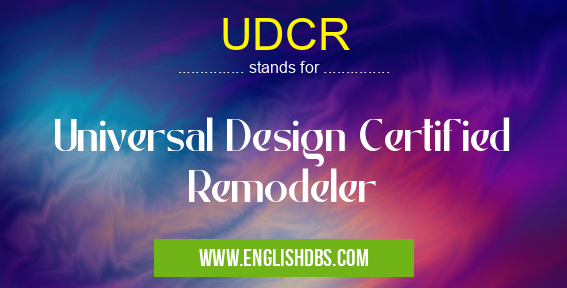 UDCR