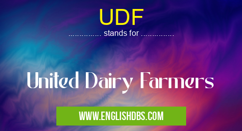 UDF