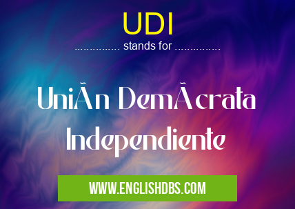 UDI