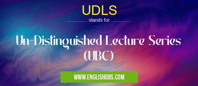 UDLS