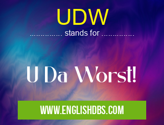 UDW