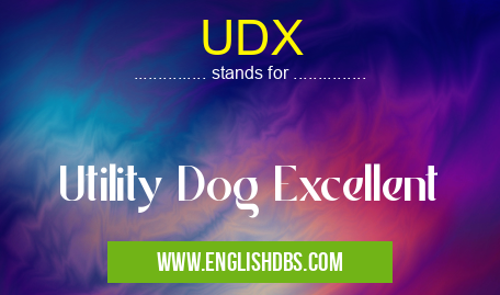 UDX