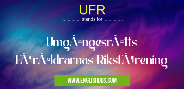 UFR