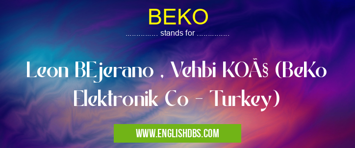 BEKO