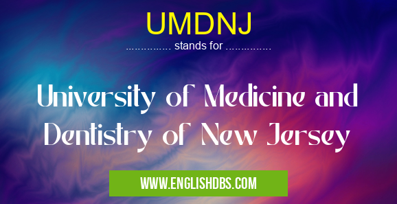 UMDNJ